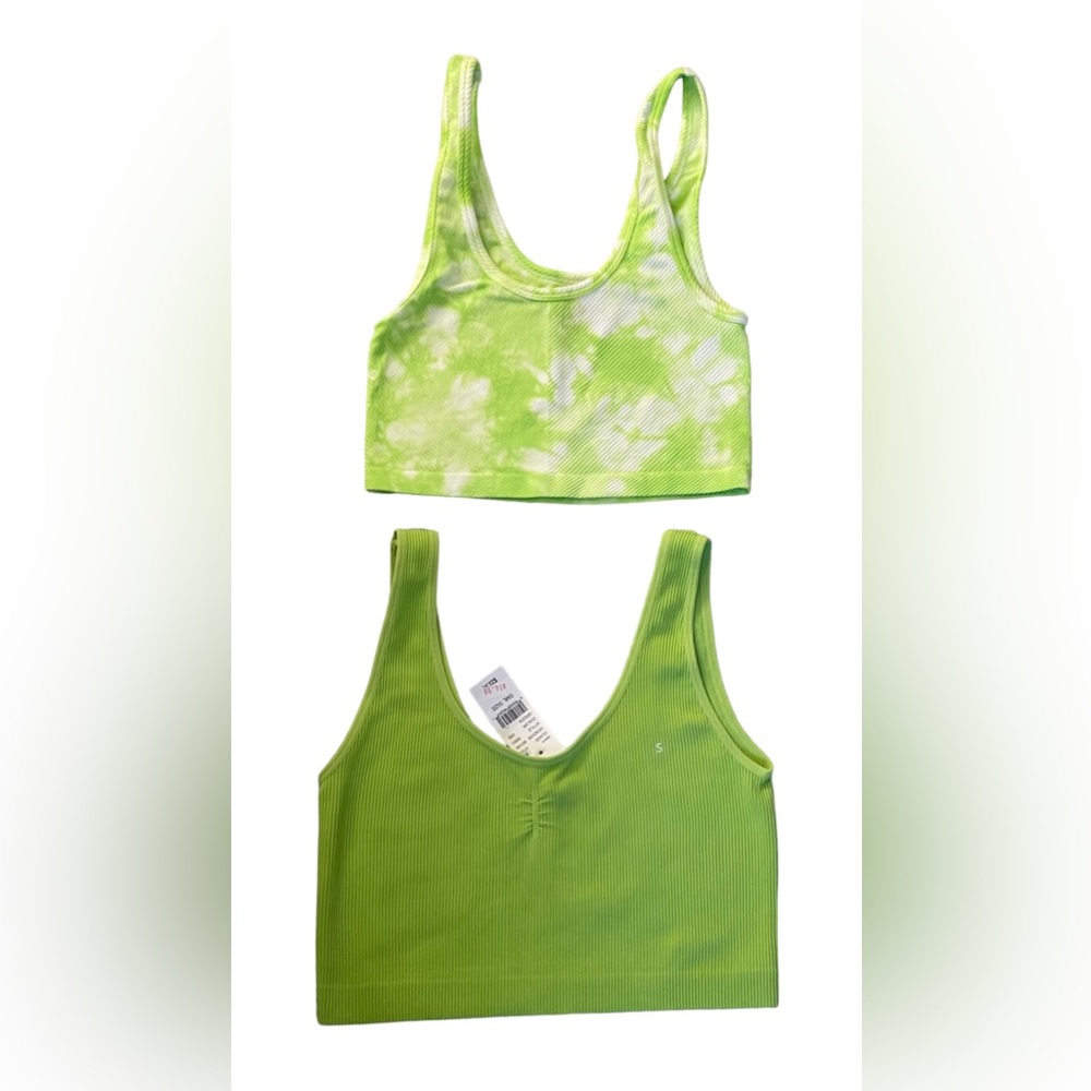 PacSun Ruched Elastic Tank & No Boundaries Bra Top, Size Small